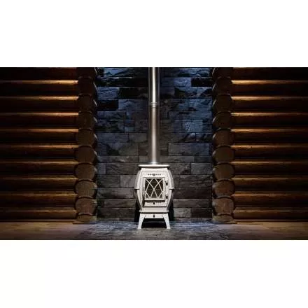 Купить Печь-камин Печь-камин ProMetall Бахта (серая) чугун в Бобруйске Амазонка бай фото в Бобруйске