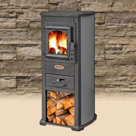 Печь-камин Blist Ekonomik Lux N чугунная дверца красный Амазонка бай фото в Бобруйске