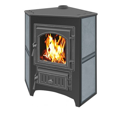Печь-камин Везувий ПК-01 (220) угловой талькохлорит 9 кВт Амазонка бай фото в Бобруйске