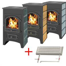 Купить Печь-камин Везувий ПК-02 (205) с плитой талькохлорит 12 кВт в Бобруйске в Бобруйске