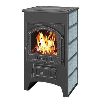 Печь-камин Везувий ПК-02 (205) с плитой талькохлорит 12 кВт Амазонка бай фото в Бобруйске