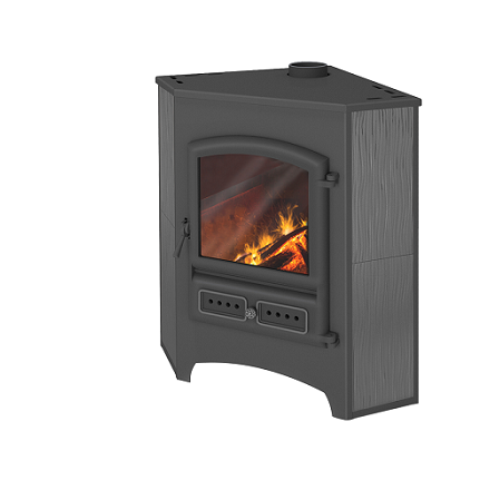 Камин ЭТНА (БКД) угловой Амазонка бай фото в Бобруйске