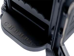 Чугунный камин со стеклом Сибирь 6 фото в Бобруйске