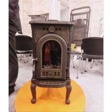 Недорогая отопительная печь со стеклом Сибирь 6 фото в Бобруйске