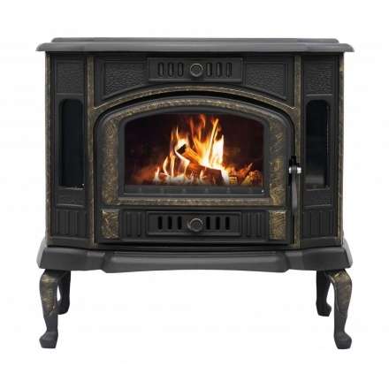 Печь-камин Сибирь 10 чугунная Амазонка бай фото в Бобруйске