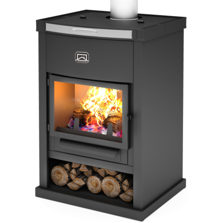 Печь-камин Теплодар ОВ-120 (прямой) Амазонка бай фото в Бобруйске