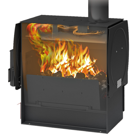 Отопительная печь Теплодар Локомотивъ 120 (2019) в Бобруйске