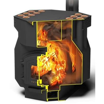 Отопительная печь Теплодар ТОП-Драйв 250 в Бобруйске