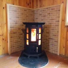 Отопительная печь Термофор Статика Квинта, чёрная бронза фото в Бобруйске