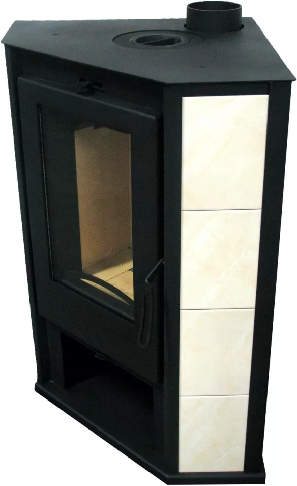 Купить стальной камин с шамотом Мета-Бел Ритм L в Бобруйске фото в Бобруйске