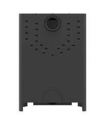 Печь-камин недорогой Бавария Эко с духовкой и плитой фото сзади в Бобруйске