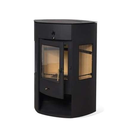 Печь-камин Мета-Бел АОТ 11.0 (в модификации Енисей 2) в Бобруйске