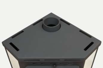 Недорогая печь-камин Бавария угловая Амазонка бай фото в Бобруйске