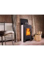 Печь-камин Бавария Оптима с плитой фото в Бобруйске