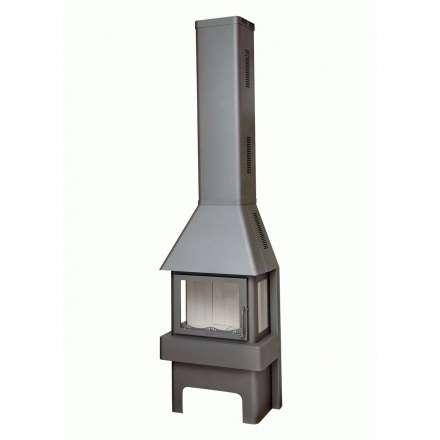 Печь-камин Бавария три стекла графит Амазонка бай фото Печь-камин Бавария три стекла графит Амазонка бай фото в Бобруйске