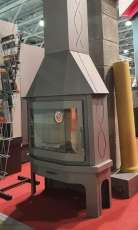 Экокамин МЮНХЕН ПРИСТЕННО-УГЛОВОЙ графит фото в Бобруйске