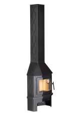 Камин МЮНХЕН ПРИСТЕННО УГЛОВОЙ КОМПАКТ черный в Бобруйске