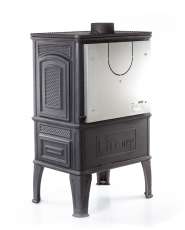 Печь-камин чугунный FireWay Dacha чёрный Амазонка бай фото в Бобруйске