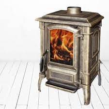 Печь-камин чугунный FireWay Bruno патина медь Амазонка бай фото в Бобруйске