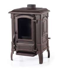 Печь-камин чугунный FireWay Bruno патина медь Амазонка бай фото в Бобруйске