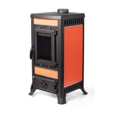 Печь-камин FireWay Klemens красный Амазонка бай фото в Бобруйске