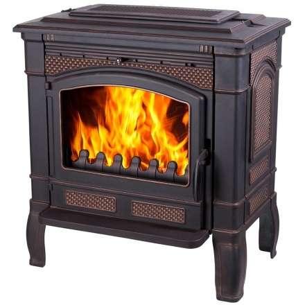 Печь-камин FireWay Gunter патина медь Амазонка бай фото в Бобруйске