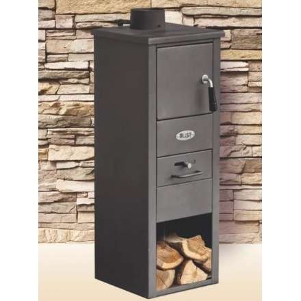 Печь-камин Blist Ekonomik LM стальная дверца фото в Бобруйске