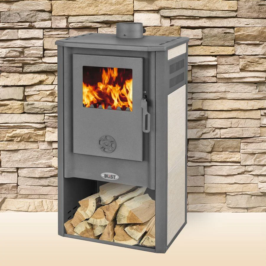 Печь-камин Blist Konzul LM стальная дверца Амазонка бай фото в Бобруйске