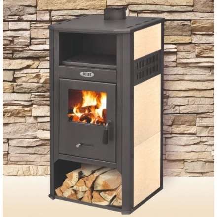 Печь-камин Blist Ambasador LM стальная дверца Амазонка бай фото в Бобруйске