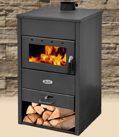 Печь-камин Blist B22 E с водяным контуром фото Печь-камин Blist B22 E с водяным контуром фото в Бобруйске