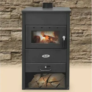 Печь-камин Blist B22 E с водяным контуром фото в Бобруйске