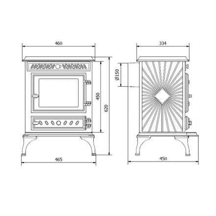 Купить Печь-камин Kawmet P3 (7.4 кВт) EKO в интерьере чугунный в Бобруйске фото в Бобруйске