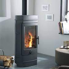 Печь-камин Invicta Chatel чугун в интерьере Амазонка бай фото в Бобруйске