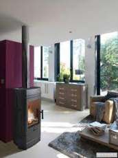 Печь-камин Invicta Cassine чугун в интерьере Амазонка бай фото в Бобруйске