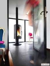 Печь-камин Invicta Pharos в интерьере Амазонка бай фото в Бобруйске