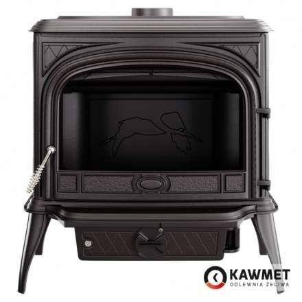 Купить Печь-камин KAWMET Premium SPHINX S6 (13,9 kW) в интерьере чугунный в Бобруйске фото в Бобруйске