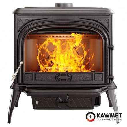 Печь-камин KAWMET Premium SPHINX S6 (13,9 kW) Амазонка бай фото в Бобруйске