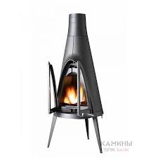 Печь-камин чугунный Invicta Pow-Wow в интерьере Амазонка бай фото в Бобруйске