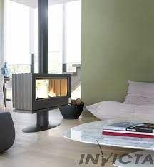 Купить Печь-камин Invicta Nelson в интерьере чугунная в Бобруйске в Бобруйске