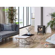 Купить Печь-камин Kawmet P8 в интерьере чугунный в Бобруйске в Бобруйске