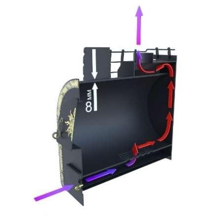 Отопительная печь Царь-печи Матрёшка малая 1 ЧДС в Бобруйске