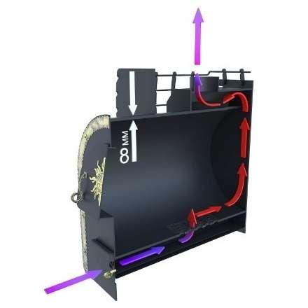 Отопительная печь Царь-печи Матрёшка малая 2 в Бобруйске