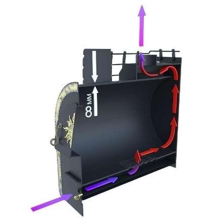 Отопительная печь Царь-печи Злата в Бобруйске