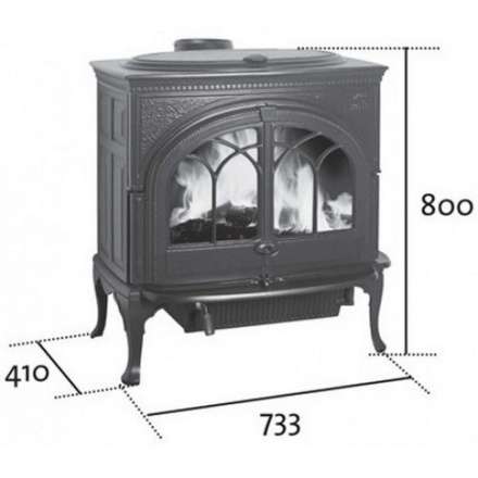 Чугунная печь камин Jotul F600 в Бобруйске
