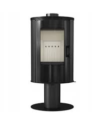 Купить Печь-камин черный Kratki KOZA/AB/S/N/DR в интерьере в Бобруйске Амазонка бай фото в Бобруйске