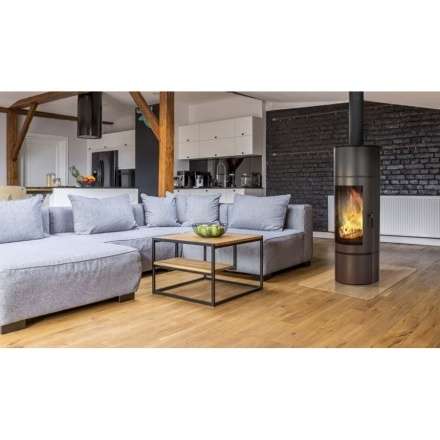 Купить Печь-камин Kratki Antares стальной в интерьере в Бобруйске Амазонка бай фото в Бобруйске