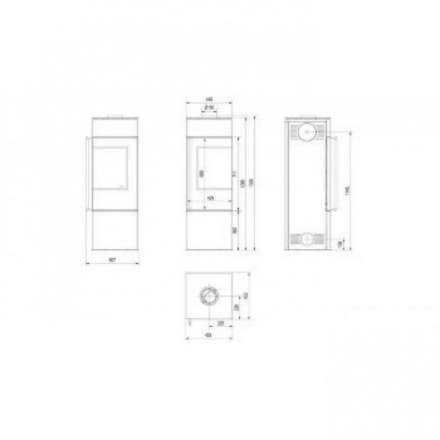 Купить Печь-камин Kratki THOR 8 в Бобруйске Амазонка бай фото в Бобруйске