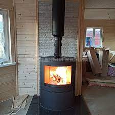 Купить Печь-камин Kratki Koza/AB/S/2 (сталь) стальной в интерьере в Бобруйске Амазонка бай фото в Бобруйске