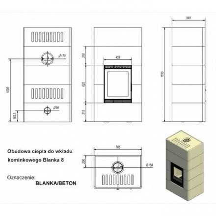 Купить Кафельную печь Kratki BLANKA/KAFEL/K амазонка бай фото в Бобруйске