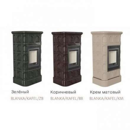 Купить кафельную печь Kratki BLANKA/KAFEL/C Амазонка бай фото в Бобруйске